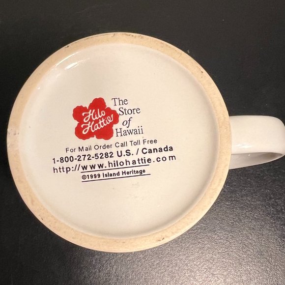 Vintage HILO HATTIE  Bird Of Paradise Mug ~ The Store of Hawaii Island ~ 1999 - Picture 7 of 8